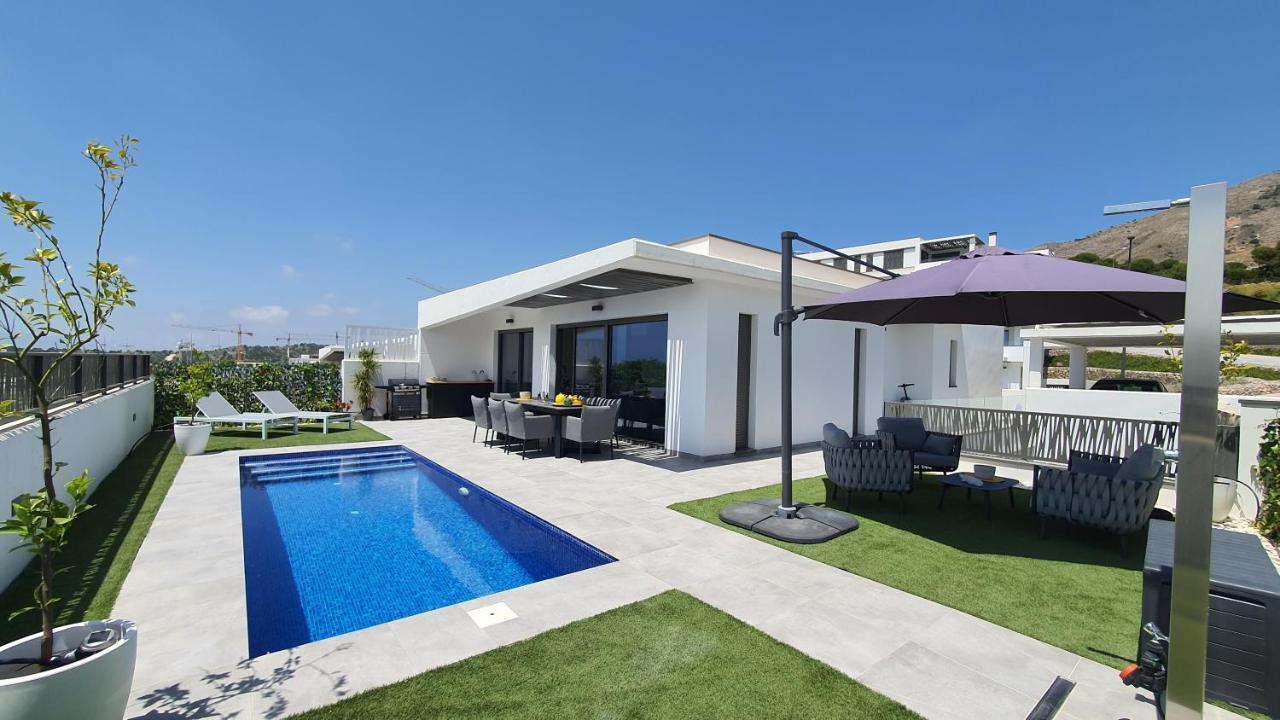 Pool & Snooker Villa Finestrat Buitenkant foto